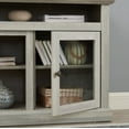 thumbnail image 6 of LegaHome Farmhouse TV Stand, Modern Entertainment Door TV Cabinet for 65 Inch TV, Wooden TV Console Table with Open and Closed Storage Space, Media Console Table for Living Room, Stone Gray, 6 of 8