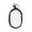 C, variant on Clear Portable Doll Storage Bag with Keychain, Dust-Proof Transparent Zipper Display Box Pouch for Mini Collectibles，E