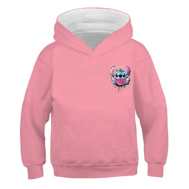 Sudaderas con capucha de punto para niños y niñas, sudadera de manga larga con dibujos animados, ropa para bebés, jerséis de otoño de 1 a 16 años, ropa de calle para niños de 170cm Gao Jinjia LED