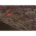 thumbnail image 1 of Ahgly Company Tapis d'Intérieur Lavables en Machine, Rectangle de Transition de Nuit Rouge, 2' x 3', 1 of 7