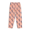 thumbnail image 3 of Lsque Winter Skiing Adventure Print Women's Pajama Pants, Lounge Pant - Comfortable Home Wear,Elastic Waistband, Stylish Design-, 3 of 9