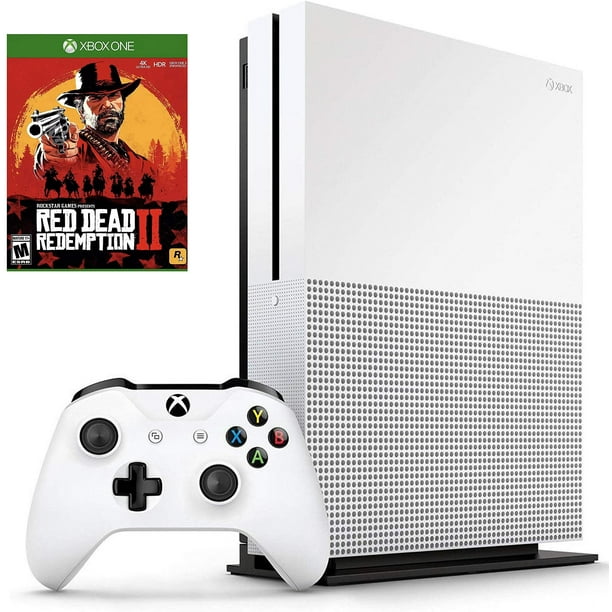 Microsoft Xbox One S 1TB Red Dead Redemption 2 bundle