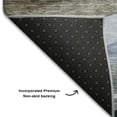 thumbnail image 5 of Addison Rugs Mayfield Premium Machine Washable Transitional Swirls Brown Rectangle Rug, 8' x 10', 5 of 6
