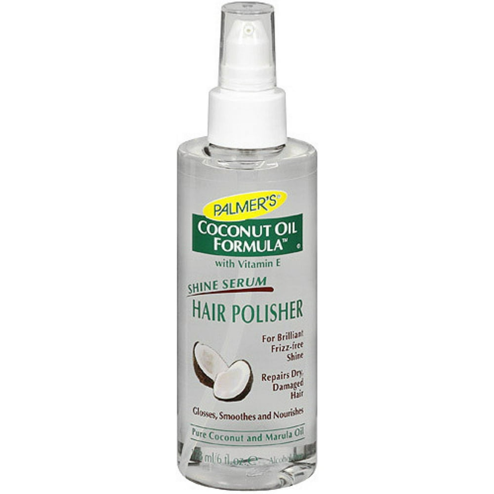 Palmer's Coconut Oil Formula Shine Serum Hair Polisher 6 oz (Pack of 2)