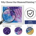 thumbnail image 5 of JASGARDE Cow Diamond Art Kits for Adults, Highland Cow Diamond Painting Kits Beginners, DIY 5D Diamond Painting with Round Gem Art Kits for Gift Home Wall Decor 12x16 Inch, 5 of 5