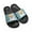 Color 2, variant on Women's Turtles Print Slide Sandals Stylish Beach Casual Slippers Summer Lightweight Non-Slip Shower Shoes Suitable for Indoor Outdoor Black Sole Size 5