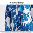 thumbnail image 5 of Vestido largo elegante informal de verano y primavera con botones y manga larga para mujer, tipo cárdigan, para cubrirse, con flores, tallas M a XXL, 5 of 5