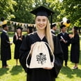 thumbnail image 4 of 5.9x3.9in Class of 2026 Drawstring Gift Bags for Graduation Party, Commemorative Favor Pouches for Students, Candy Storage Bag, 4 of 6
