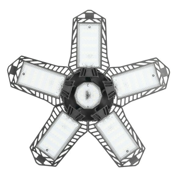 LED Garage Light 137LED Deformable 80W 8000lm 360° Adjustable High Brightness Shop Light 85‑265V