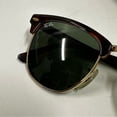 thumbnail image 3 of RB-Hip Hop-sunglasses New Clubmaster Classic Polished Tortoise on Gold RB3016 W0366 49-21, 3 of 5