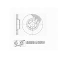 thumbnail image 4 of Winstop Brake Rotor, Front left WS248767, Porsche Cayenne 2018-2011, 4 of 4
