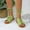 Green, variant on Gspmoly Ballet Flats Shoes for Women, Women's Fashion Casual Summer New Solid Color Round Toe Comfortable Foot Ring Strap Beach Sandals Flats Shoes Women Dressy Comfortable Pink 41
