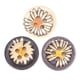 thumbnail image 5 of Botones botón de madera botón de margarita accesorios de tela botones para manualidades para hacer tarjetas para álbumes de recortes para tejer LHCER Otros, 5 of 8