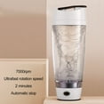 thumbnail image 4 of Electric Shaker Bottle, 500ml Bottle Blend-er, Waterproof Sha-ke Bottle Mixer, Portable Automatic Rotation Mixer Cup,Protein Mix Bottle, 4 of 6