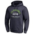 thumbnail image 2 of Men's College Navy Seattle Seahawks Futbol Americano Pullover Hoodie, 2 of 3