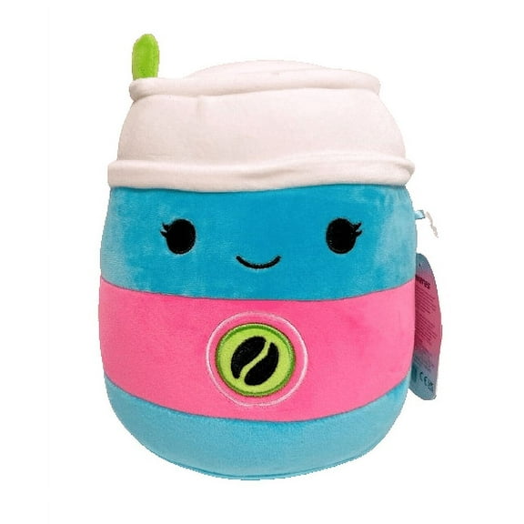 Squishmallows Neon Food Squad 8" Aloeen the Latte Cup Plush Doll Toy