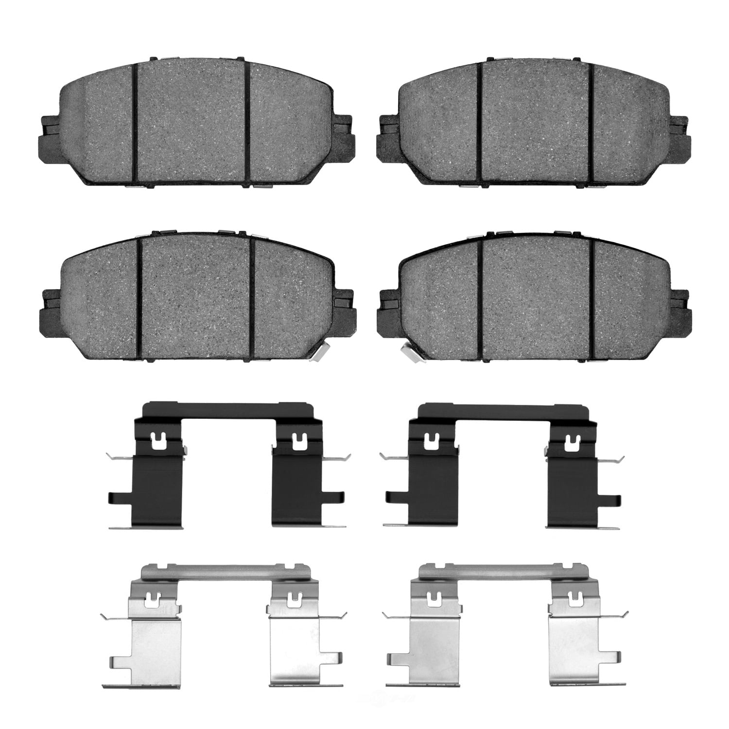 Dynamic Friction Company 1551-2036-01 DFC 5000 Advanced Brake Pads - Ceramic and Hardware Kit - OE
