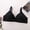 Black, variant on Women's Push Up Bra Without Underwire Comfortable Soft Sports Super Froncé Non Wired Support Everyday Wear Pink 42