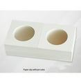 100PCS Square Cardboard Coin Holders Coin Supplies Coin Album