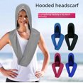 thumbnail image 4 of Serviette de Protection en Forme de U Rafraîchissante, 75x48CM Séchage Rapide pour Plage, Camping & Gym – Réutilisable, Compacte, Polyvalente Accessoire Anti-Froid pour Tous Âges (Rose Rouge), 4 of 6