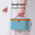 thumbnail image 1 of Bolsa de maquillaje bolsa de cosméticos de viaje portátil para mujer, bolsa organizadora de maquillaje con cremallera impermeable con bolsa interior ShuxiuWang 9024735542773, 1 of 1