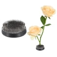 thumbnail image 1 of Uxcell Florero de Agujas, Floreros Redondos de Acero Inoxidable, Herramienta Fija para Arreglar Flores (Plata, 0.1"), 1 of 5