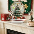 thumbnail image 4 of yulier Exquisite Christmas House Table Centerpieces, 2D Acrylic Ferris Wheel Christmas Tree House Table Ornaments with Stand Home Office Tabletop Christmas Decorations Xmas Gifts, 4 of 6