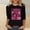 Black, variant on 3/4 Sleeve Tops for Junior Plus Size Dressy Pullover Trendy,Tunic Crew Neck Summer Womans Blouses Gift