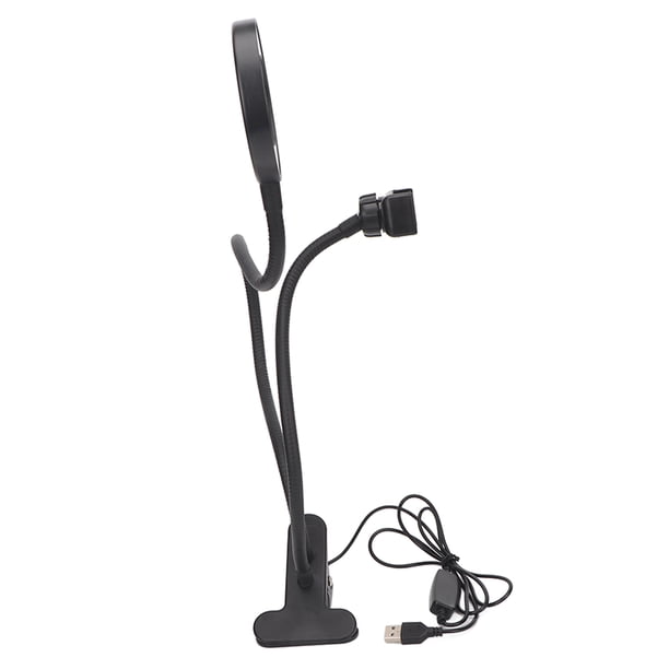 Luz De Anillo Selfie, Luz De Anillo De Grabación De Vídeo Con Interfaz USB De 5V 12W Para Transmisión En Vivo