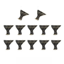 Arkzeo 12 Pcs Wood Case Legs Corner Protector Furniture Feet Replacement Foot Gift Box