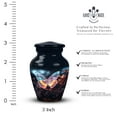 thumbnail image 2 of 3 Inch Urn (Pack Of-1) Small Urn For Ashes Keepsake - Adult Urns For Human Ashes - Mini Urns For Ashes - Small Cremation Urns For Human Ashes - Butterfly Urns For Human Ashes - Urns For Ashes, 2 of 5
