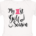 thumbnail image 4 of Inktastic My 1st Golf Season Girls Long Sleeve Baby Bodysuit, 4 of 5