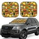thumbnail image 1 of Balery Cars Parasol para parabrisas de coche de 2 piezas | Parasol plegable para parabrisas delantero de coche para la mayoría de sedanes-Medium, 1 of 6