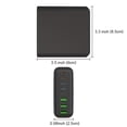 thumbnail image 6 of 300W 8-Port USB-C Fast Charger with PD for Laptops, Smartphones, Gaming Consoles, Computers & Headphones, 5 USB-C & 3 USB-A Ports, 6 of 9