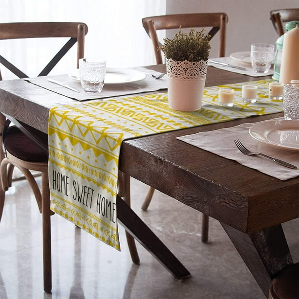 Navy table sale runners