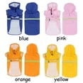 thumbnail image 4 of Fashion S-5XL PU Material Fit All Size Dogs Dog Cape Waterproof Dog Rain Jacket Pet Raincoat Dog Clothes Puppy Apparel BLUE L, 4 of 8