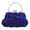 Blue, variant on Womens Clutch Purse,3D Rose Flower Satin Elegant Mini Evening Handbag,for Women,for Wedding Party Prom Formal Use