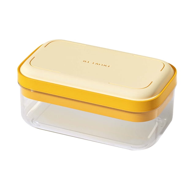 SMihono Kitchen Organizers and Storage Press Type New Ice Maker, Ice Making Household Ice Box Ice Storage Box Refrigerator Freezer Kitchen Gadgets Must Have 2023