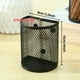 thumbnail image 4 of Portabolígrafos magnético de malla de acero inoxidable con 3 imanes potentes | Organizador metálico para utensilios de escritura, ideal para pizarra blanca, refrigerador | Almacenamiento para, 4 of 5