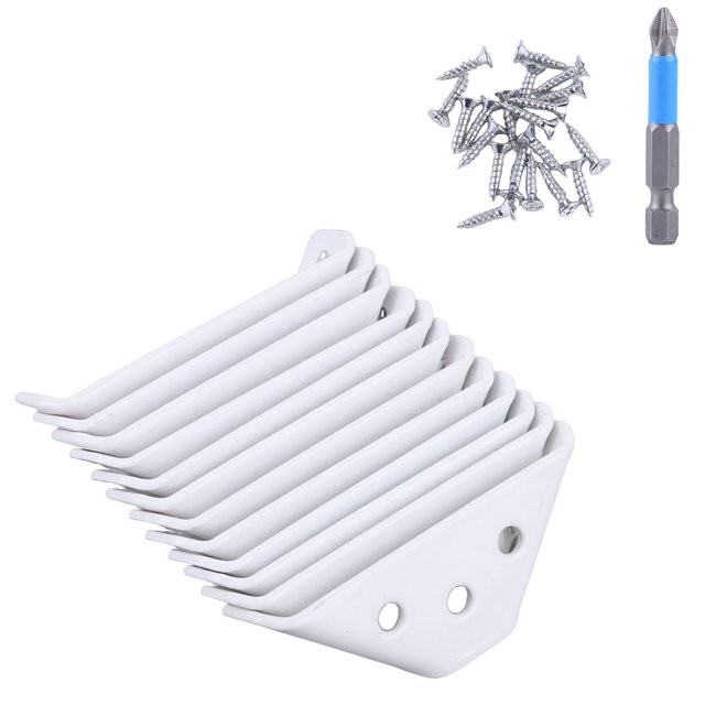 Conector La Plataforma Ángulo Muebles Conectores Esquina Universales 12 PCS S