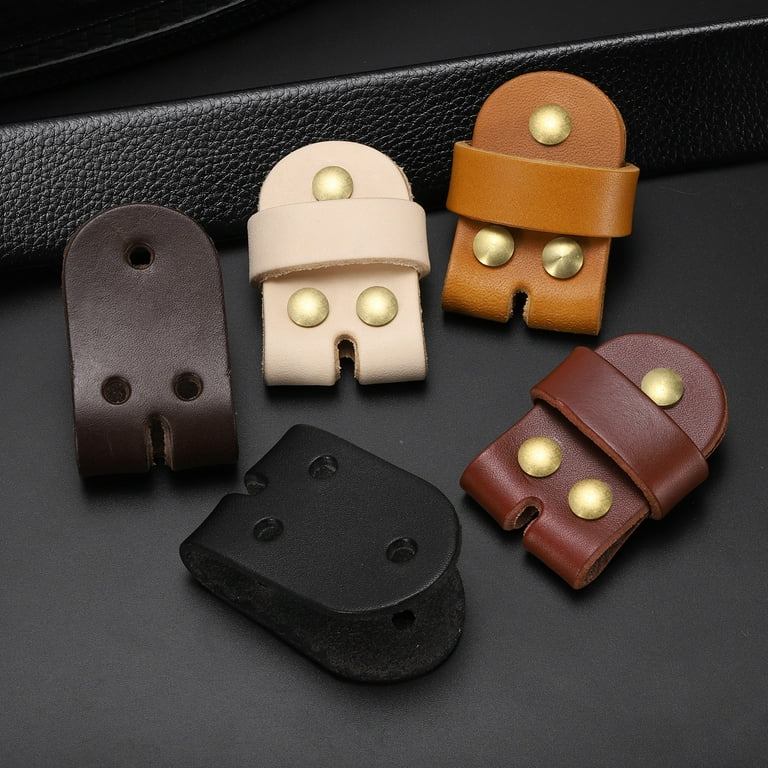 Leather Belt Pin Buckle with Rivets, 29mm Belt Head Connection Leather Belt Pin Buckle with Rivets, 29mm Belt Head Connection
