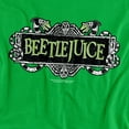 thumbnail image 2 of Beetlejuice Movie Logo Unisex Adult T-Shirt, Kelly Green, 2X-Large, 2 of 6