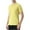 Yellow, variant on Paiwinds Men's Quick-Dry Sport T-Shirt - Short Sleeve Round Neck Raglan Sleeve, Breathable High-Stretch Athletic Top, Polyester Spandex Summer Fitness Running