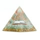 thumbnail image 2 of Pirámide de orgonita, generador de energía de cristal de 6 cm, piedra de cobre, decoración piramidal hecha a mano para meditación de energía positiva., 2 of 14