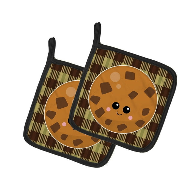 Carolines Treasures BB7046PTHD Cookie Face Paire de Porte-Pots