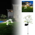 thumbnail image 2 of Binwennn Solar Flower Lights Outdoor Garden IP65 Villa Stake Lighting For Courtyard Patio And Path Flower Solar Lights Outdoor Garden Outdoor Lights for Porch Ceiling Mount Sunset Lamp Projector, 2 of 6