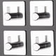 thumbnail image 5 of Colgador de pared autoadhesivo autoadhesivo ganchos de para de la toalla, 5 of 9