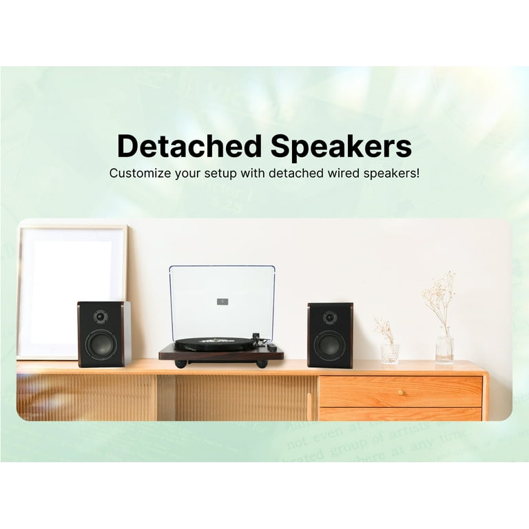 VICTOR VWRP-1600 Lincoln Record Player, 3 Speed Turntable with