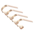 thumbnail image 1 of Rawiri Ganchos navideños para medias, Juego de soportes para calcetines de metal, seguros y sin daños, 4 piezas, 1 of 5