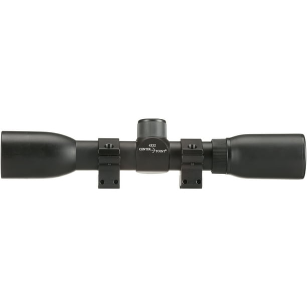 CenterPoint CP4032 Scopes 4x32mm Duplex Reticle with Lens Caps and